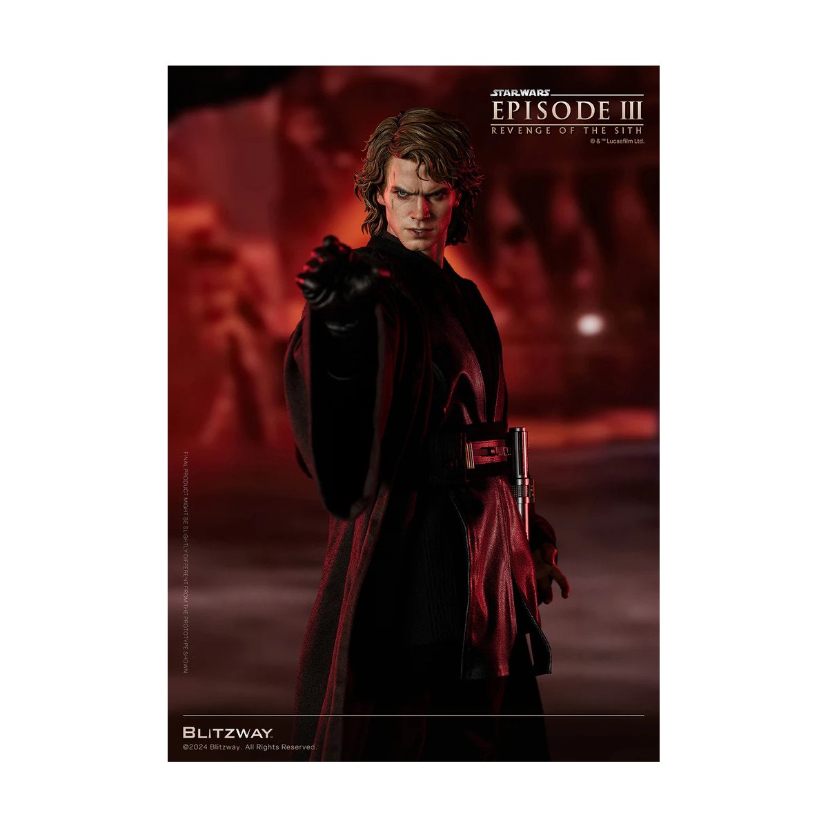 Statua in scala superba Blitzway - Anakin Skywalker Versione Standard 1/4 - Star Wars Episodio III
