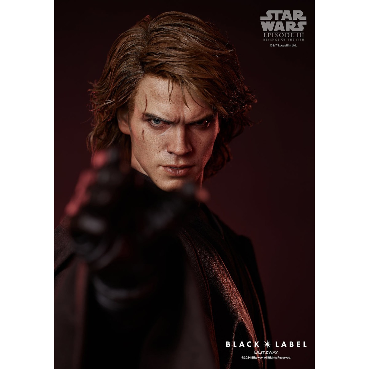 Statua in scala superba Blitzway - Anakin Skywalker Black Label 002 1/4 - Star Wars Episodio III