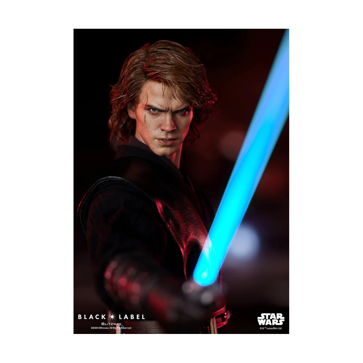 Statua in scala superba Blitzway - Anakin Skywalker Black Label 002 1/4 - Star Wars Episodio III