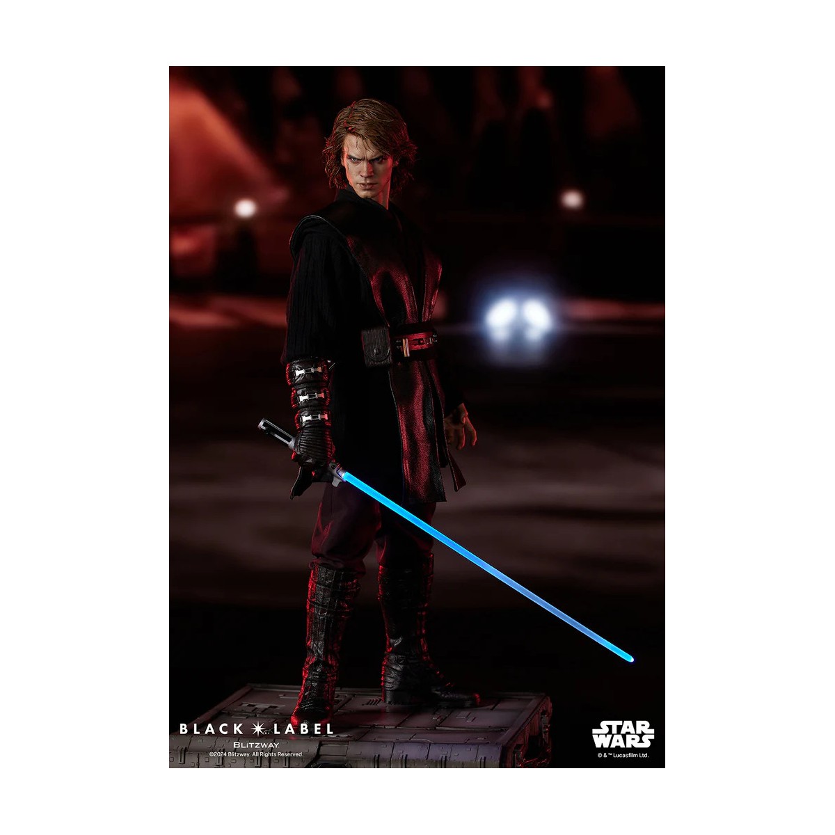 Statua in scala superba Blitzway - Anakin Skywalker Black Label 002 1/4 - Star Wars Episodio III