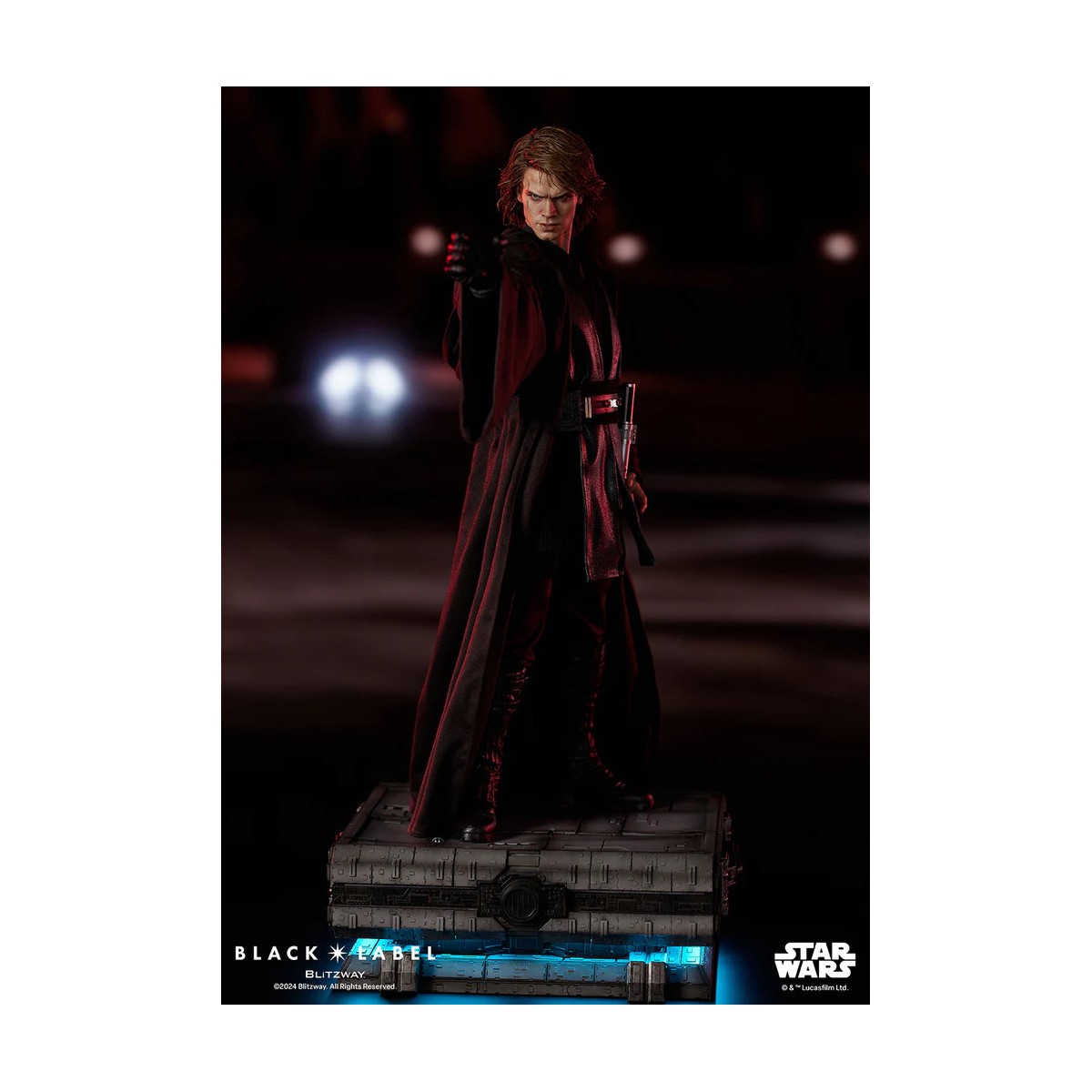 Statua in scala superba Blitzway - Anakin Skywalker Black Label 002 1/4 - Star Wars Episodio III