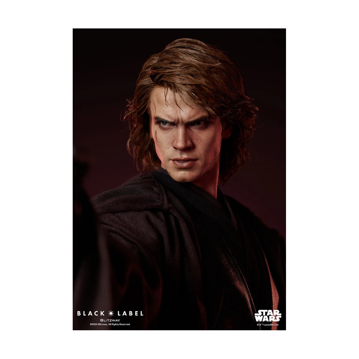 Statua in scala superba Blitzway - Anakin Skywalker Black Label 002 1/4 - Star Wars Episodio III