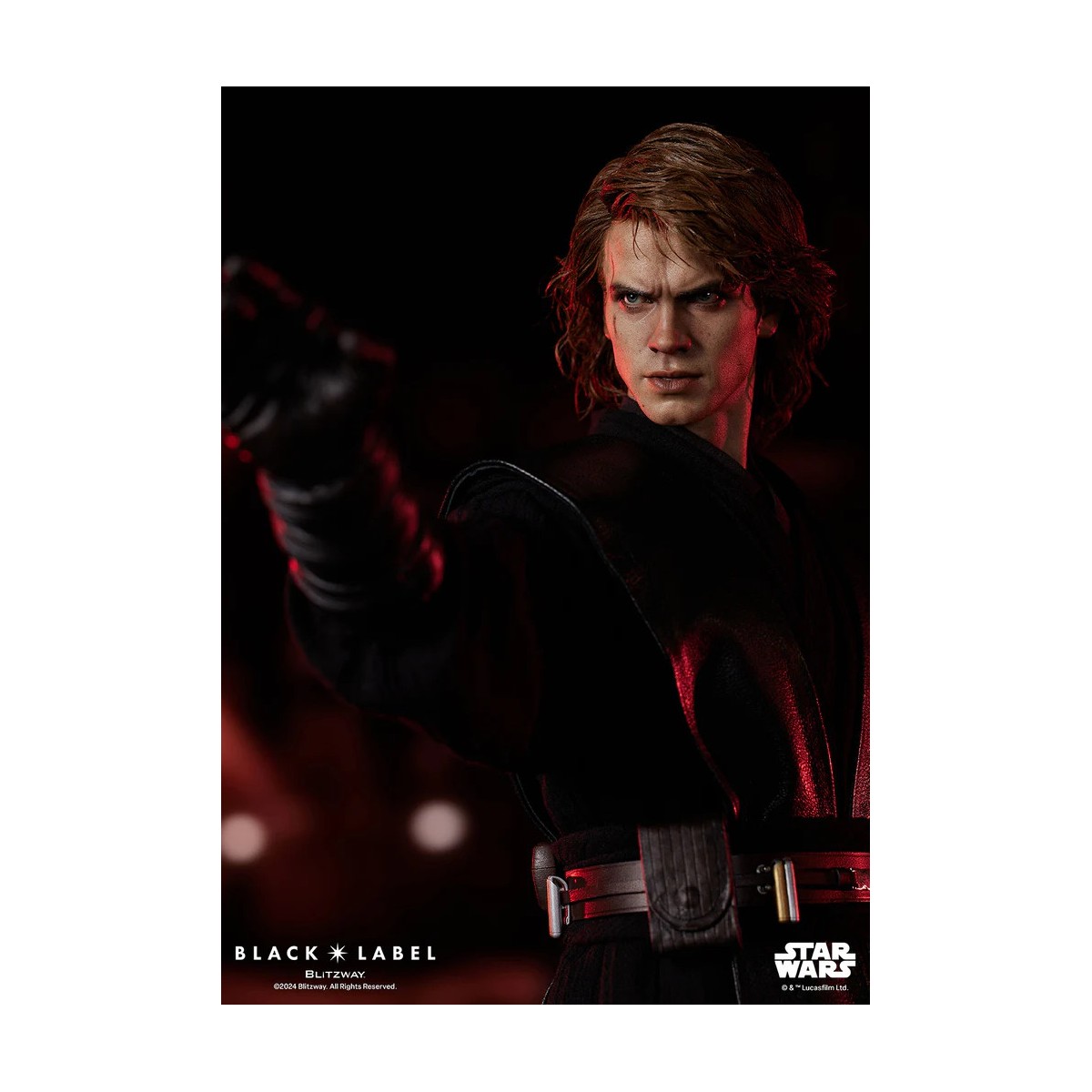 Statua in scala superba Blitzway - Anakin Skywalker Black Label 002 1/4 - Star Wars Episodio III