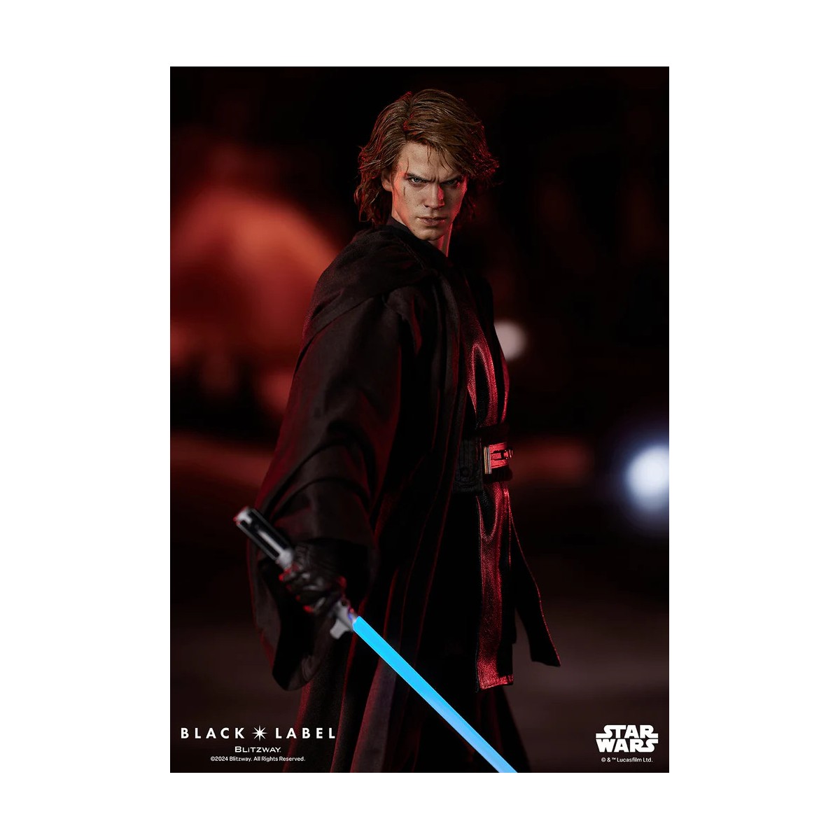 Statua in scala superba Blitzway - Anakin Skywalker Black Label 002 1/4 - Star Wars Episodio III