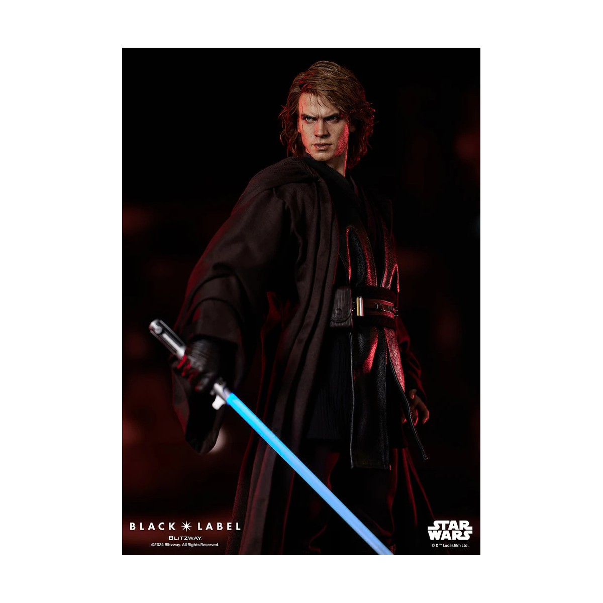 Statua in scala superba Blitzway - Anakin Skywalker Black Label 002 1/4 - Star Wars Episodio III