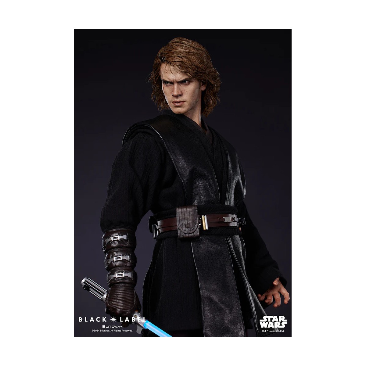 Statua in scala superba Blitzway - Anakin Skywalker Black Label 002 1/4 - Star Wars Episodio III