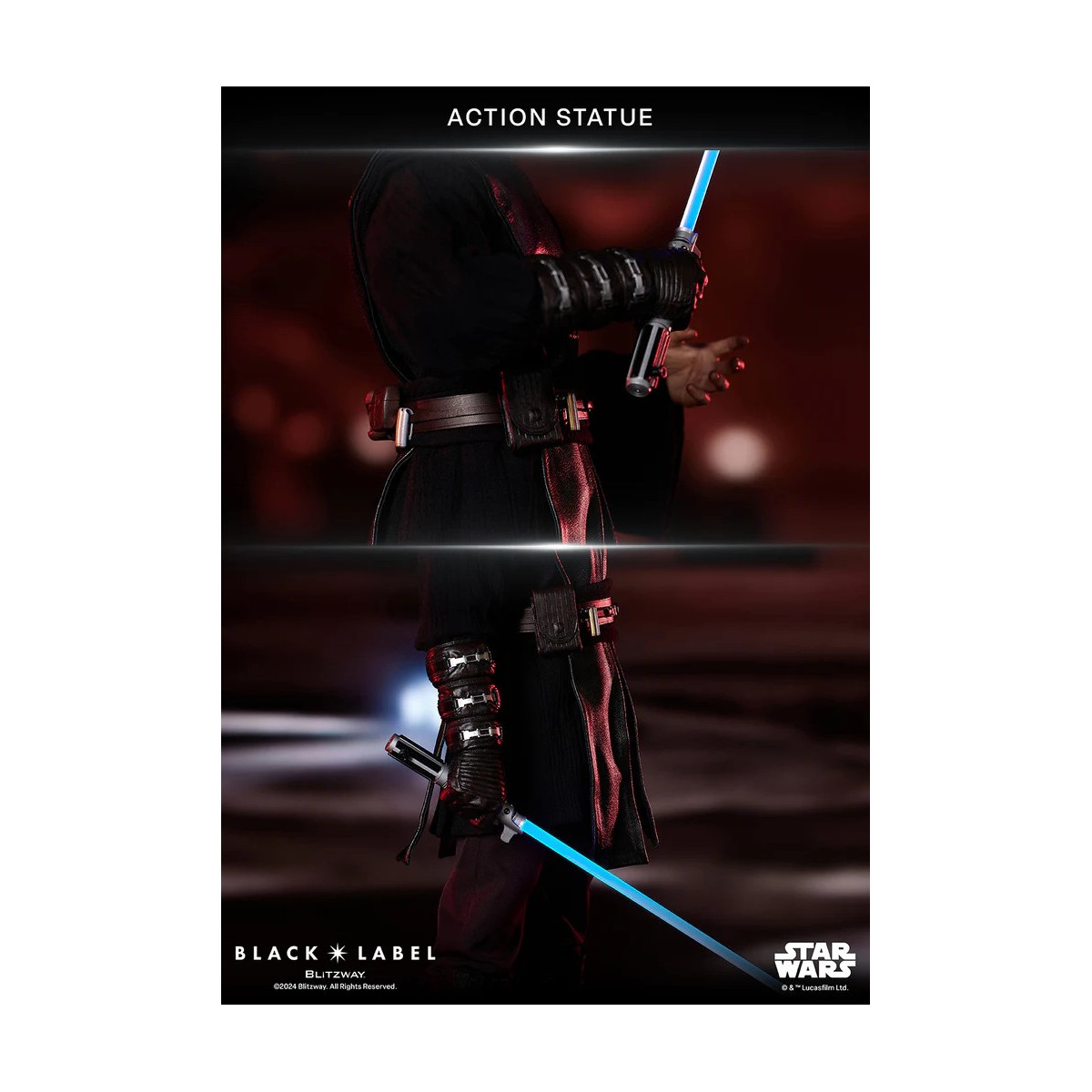 Statua in scala superba Blitzway - Anakin Skywalker Black Label 002 1/4 - Star Wars Episodio III