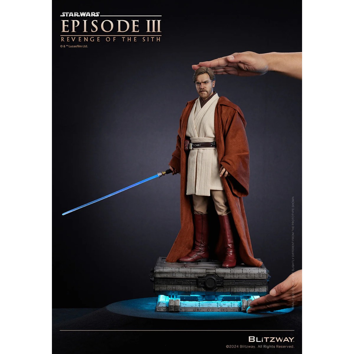 Statua in scala superba Blitzway - Obi-Wan Kenobi versione standard 1/4 - Star Wars Episodio III