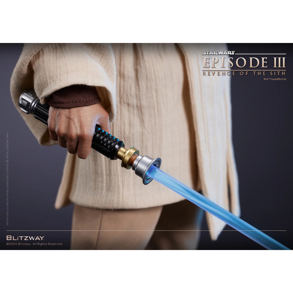 Statua in scala superba Blitzway - Obi-Wan Kenobi versione standard 1/4 - Star Wars Episodio III