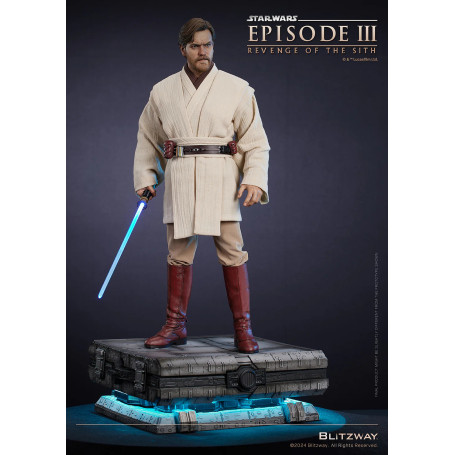 Statua in scala superba Blitzway - Obi-Wan Kenobi versione standard 1/4 - Star Wars Episodio III
