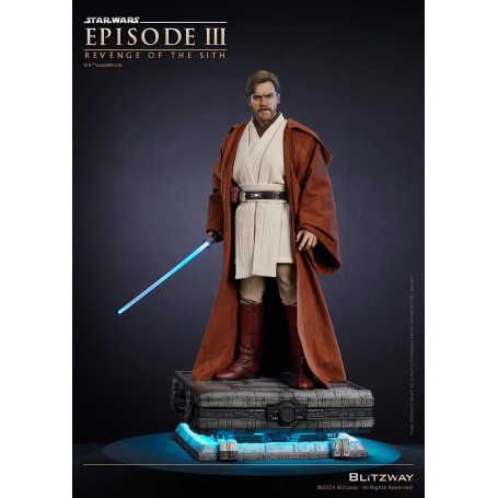 Statua in scala superba Blitzway - Obi-Wan Kenobi versione standard 1/4 - Star Wars Episodio III