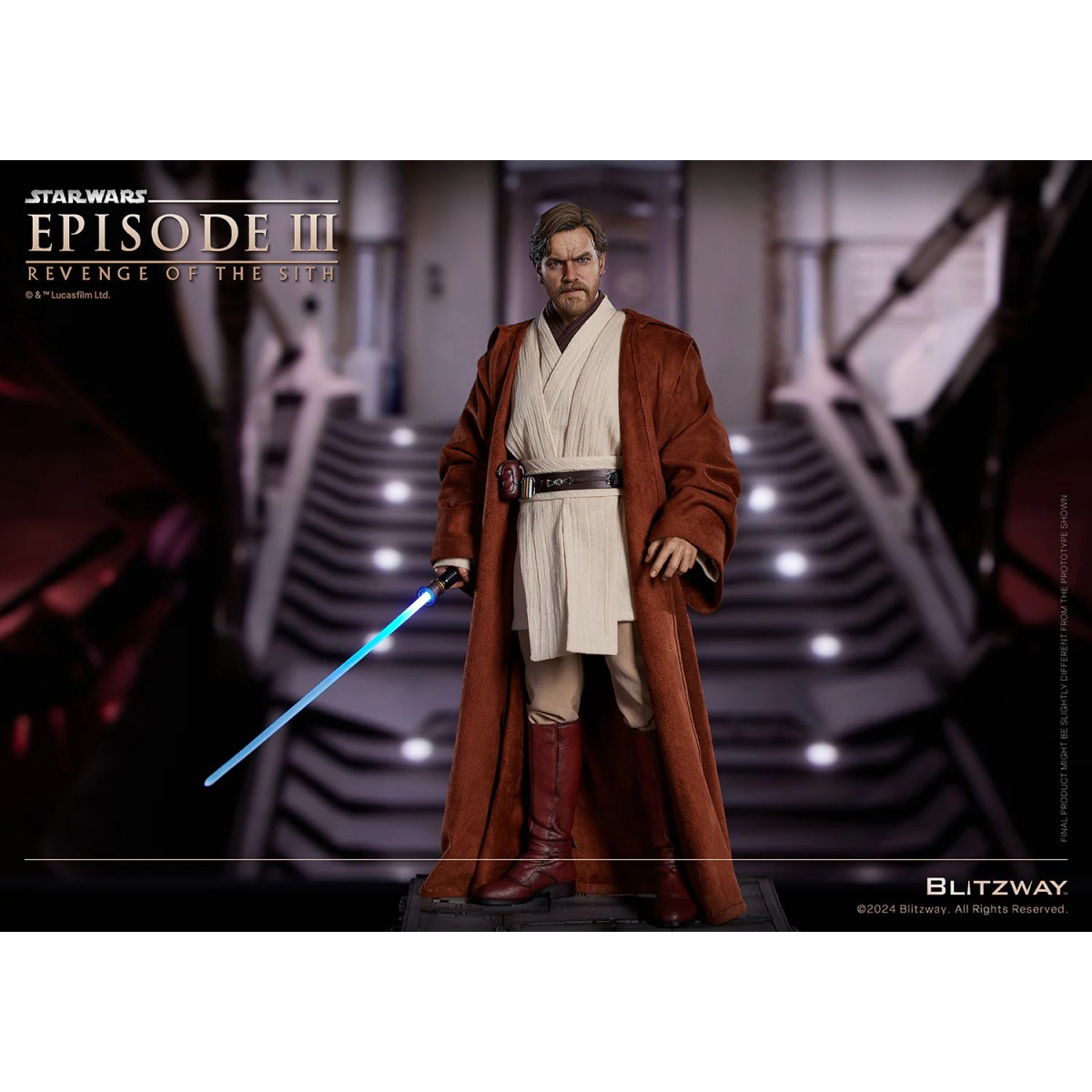 Statua in scala superba Blitzway - Obi-Wan Kenobi versione standard 1/4 - Star Wars Episodio III