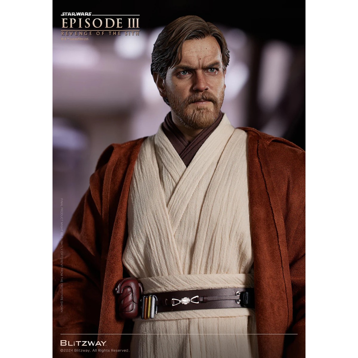 Statua in scala superba Blitzway - Obi-Wan Kenobi versione standard 1/4 - Star Wars Episodio III
