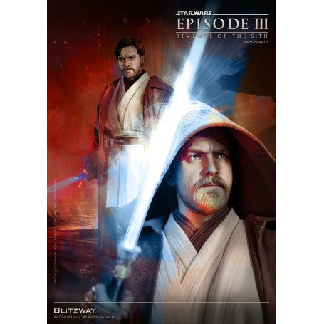 Statua in scala superba Blitzway - Obi-Wan Kenobi versione standard 1/4 - Star Wars Episodio III