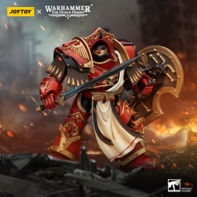 Joytoy -  Warhammer - Blood Angels - Crimson Paladins Squad - Crimson Paladin with Iliastus Assault Cannon