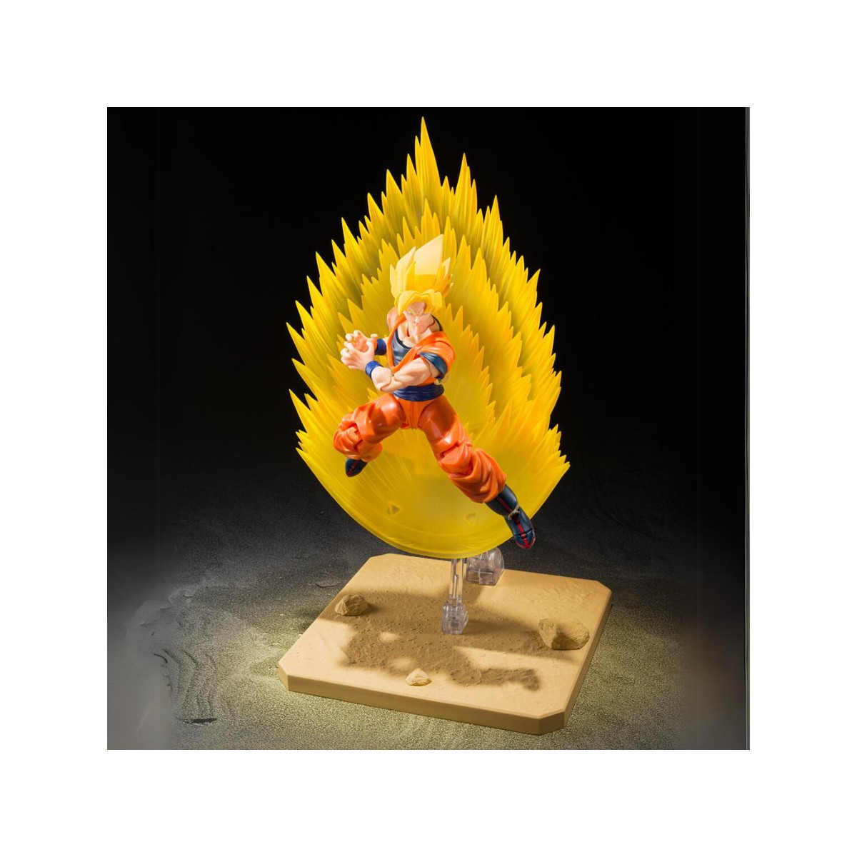 Bandai Tamashii - Dragon Ball Z - Set di parti effetto di Son Goku Super Saiyan - Teleport Kamehameha - SHF SHFiguarts