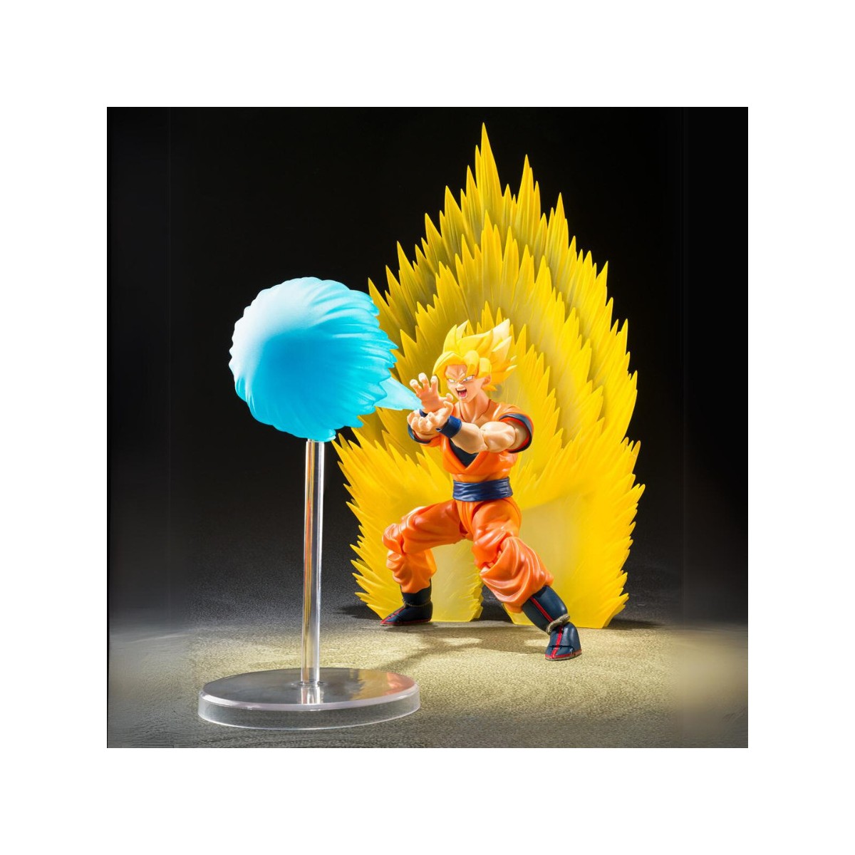 Bandai Tamashii - Dragon Ball Z - Set di parti effetto di Son Goku Super Saiyan - Teleport Kamehameha - SHF SHFiguarts