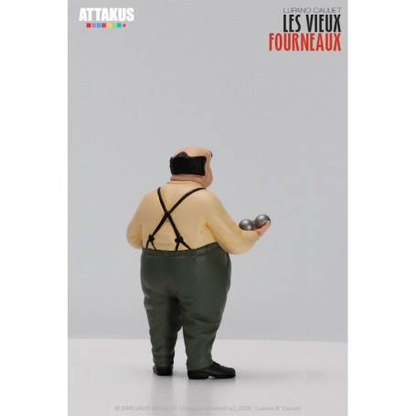 Attakus - Le vecchie stufe Pierrot Mimile e Antoine - set di 3 statuette in resina