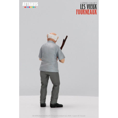 Attakus - Le vecchie stufe Pierrot Mimile e Antoine - set di 3 statuette in resina