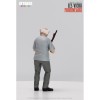 Attakus - Le vecchie stufe Pierrot Mimile e Antoine - set di 3 statuette in resina