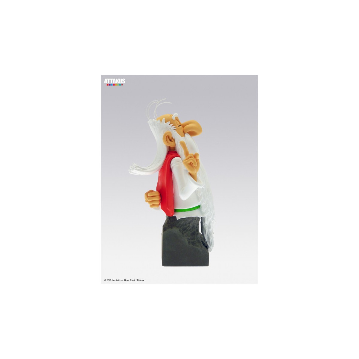 Attakus - Asterix - Panoramix busto in resina - Petibonum