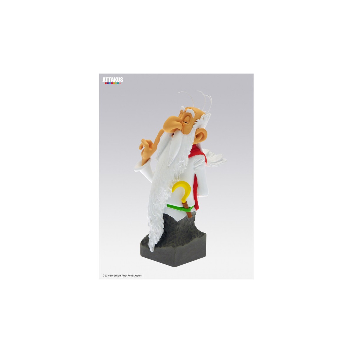Attakus - Asterix - Panoramix busto in resina - Petibonum