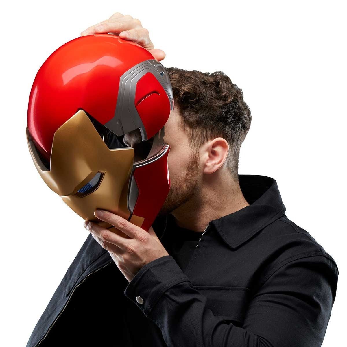 Hasbro - Replica del casco di Iron Man Mark 85 1/1 - Casco delle leggende Marvel