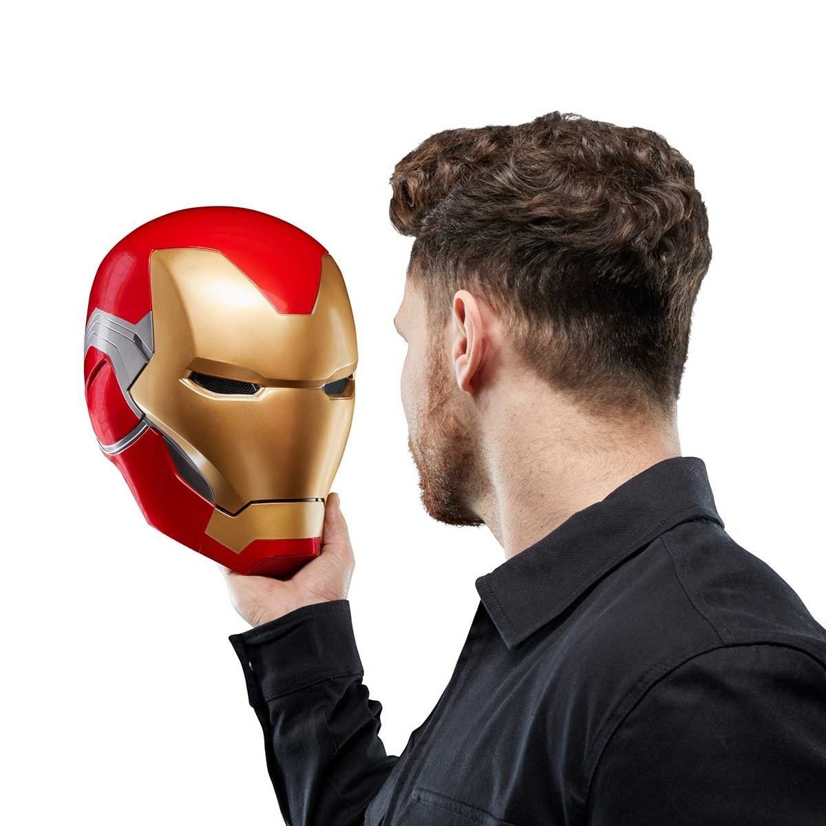 Hasbro - Replica del casco di Iron Man Mark 85 1/1 - Casco delle leggende Marvel