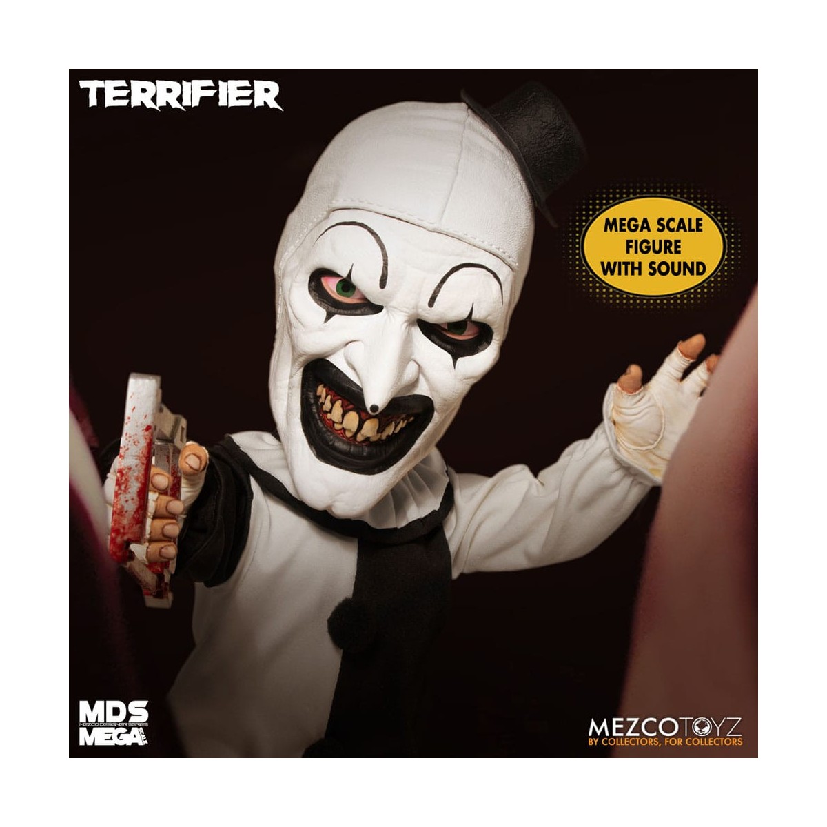 Mezco MDS Mega Scale - Art il Clown - Terrificante