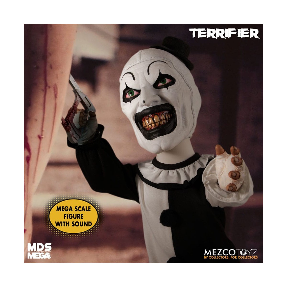 Mezco MDS Mega Scale - Art il Clown - Terrificante