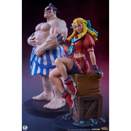 PCS - Street Fighter: Street Jam - Karin & E. Set di statue Honda in scala 1:10