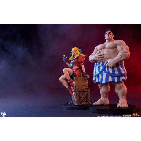 PCS - Street Fighter: Street Jam - Karin & E. Set di statue Honda in scala 1:10