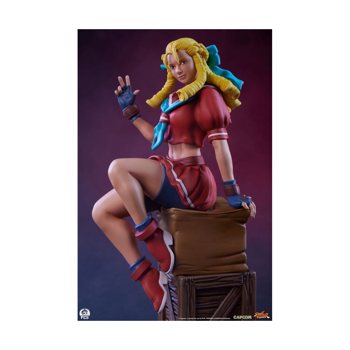 PCS - Street Fighter: Street Jam - Karin & E. Set di statue Honda in scala 1:10