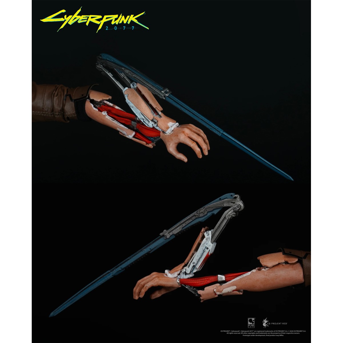 Pure Arts - V Maschio e Yaiba Kusanagi Set 1/6 - Cyberpunk 2077