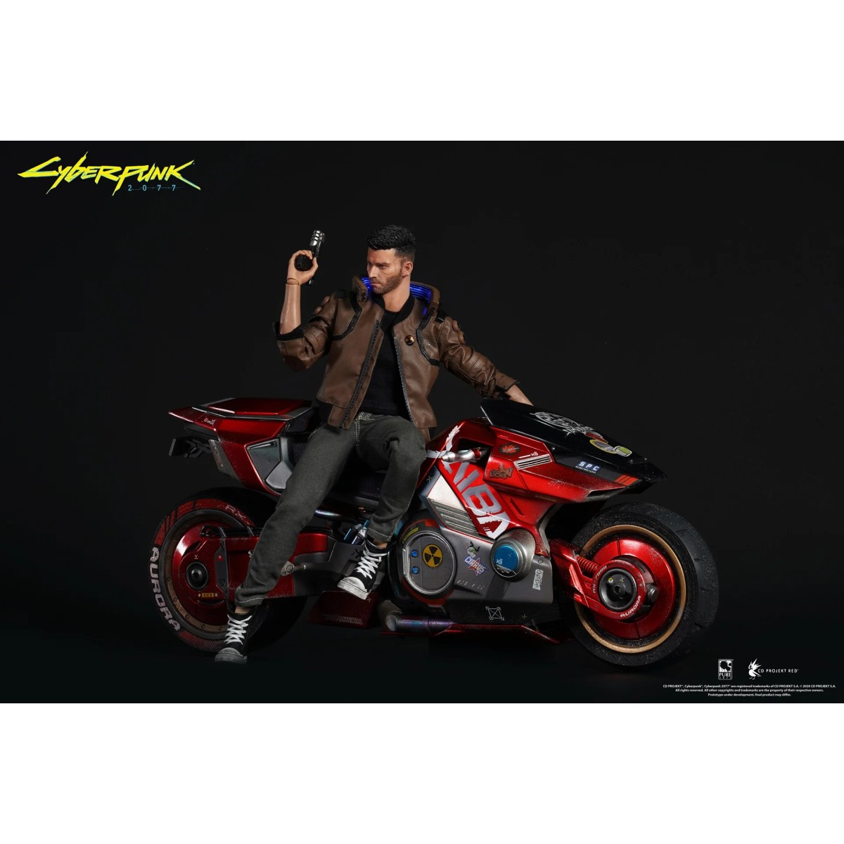 Pure Arts - V Maschio e Yaiba Kusanagi Set 1/6 - Cyberpunk 2077