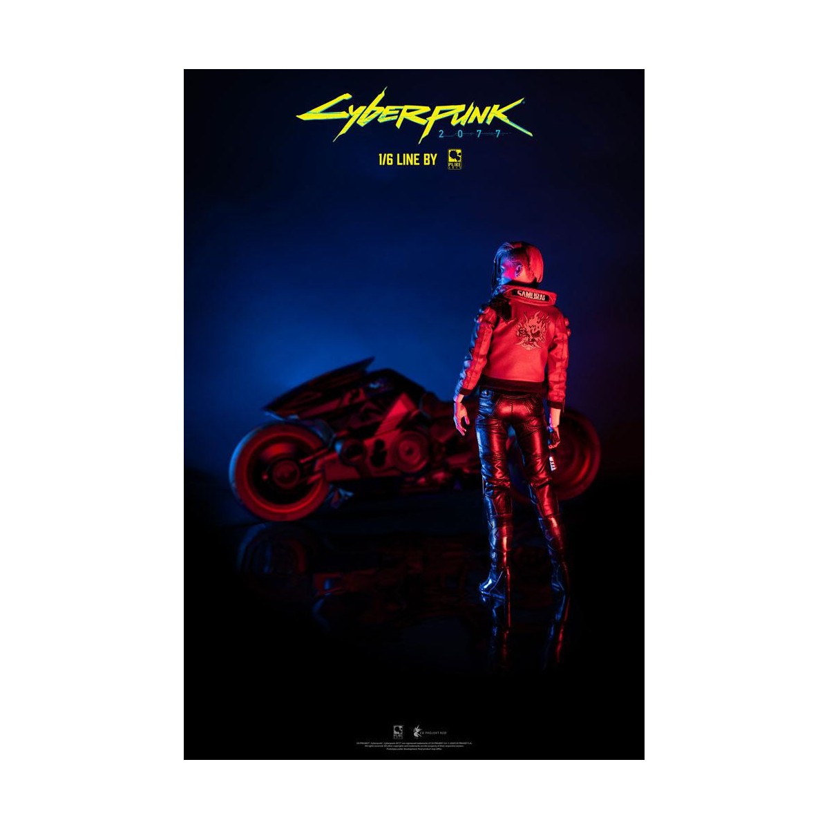 Pure Arts - V Female & Yaiba Kusanagi Set 1/6 - Cyberpunk 2077