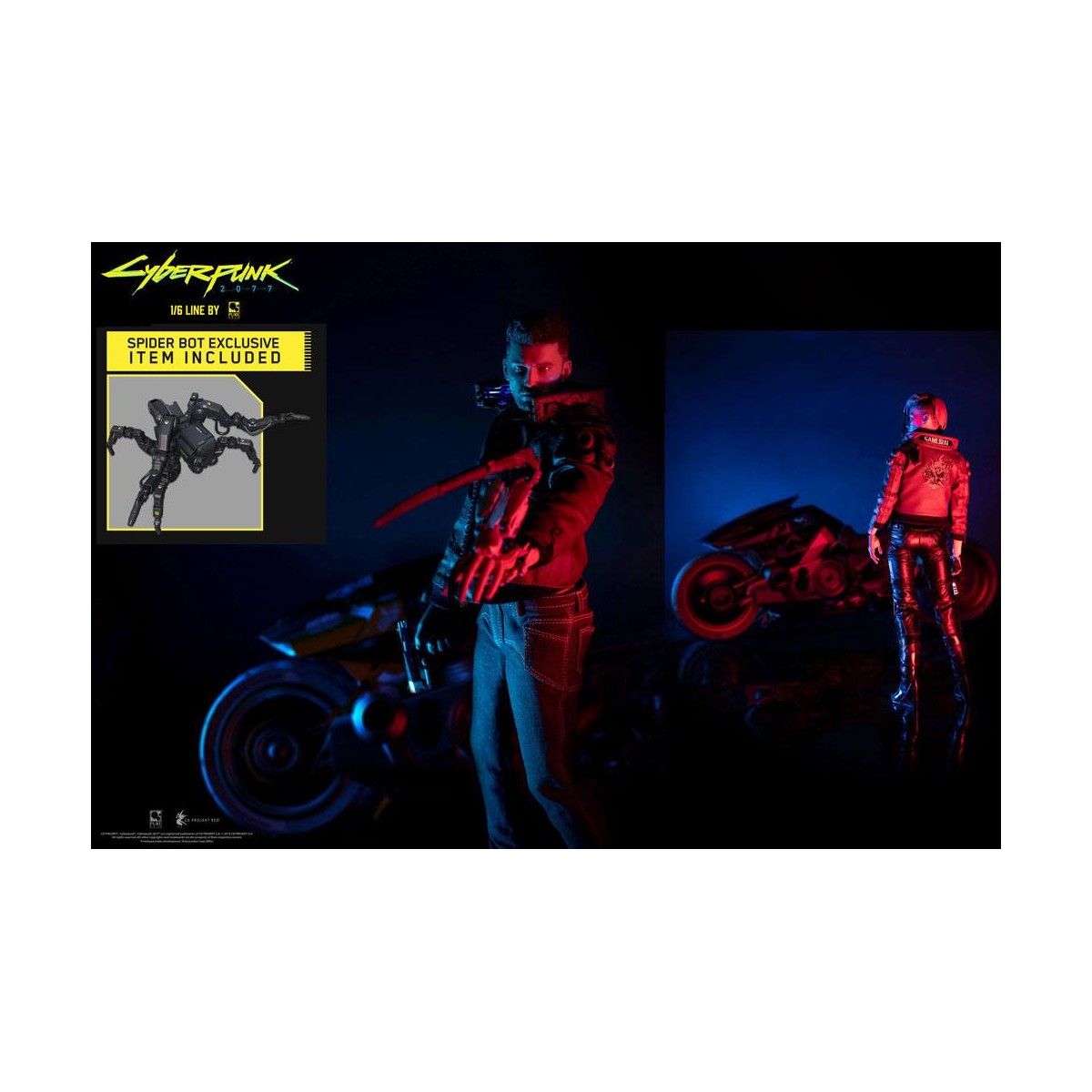 Pure Arts - V maschio, V femmina e Yaiba Kusanagi Ultimate Set 1/6 - Cyberpunk 2077
