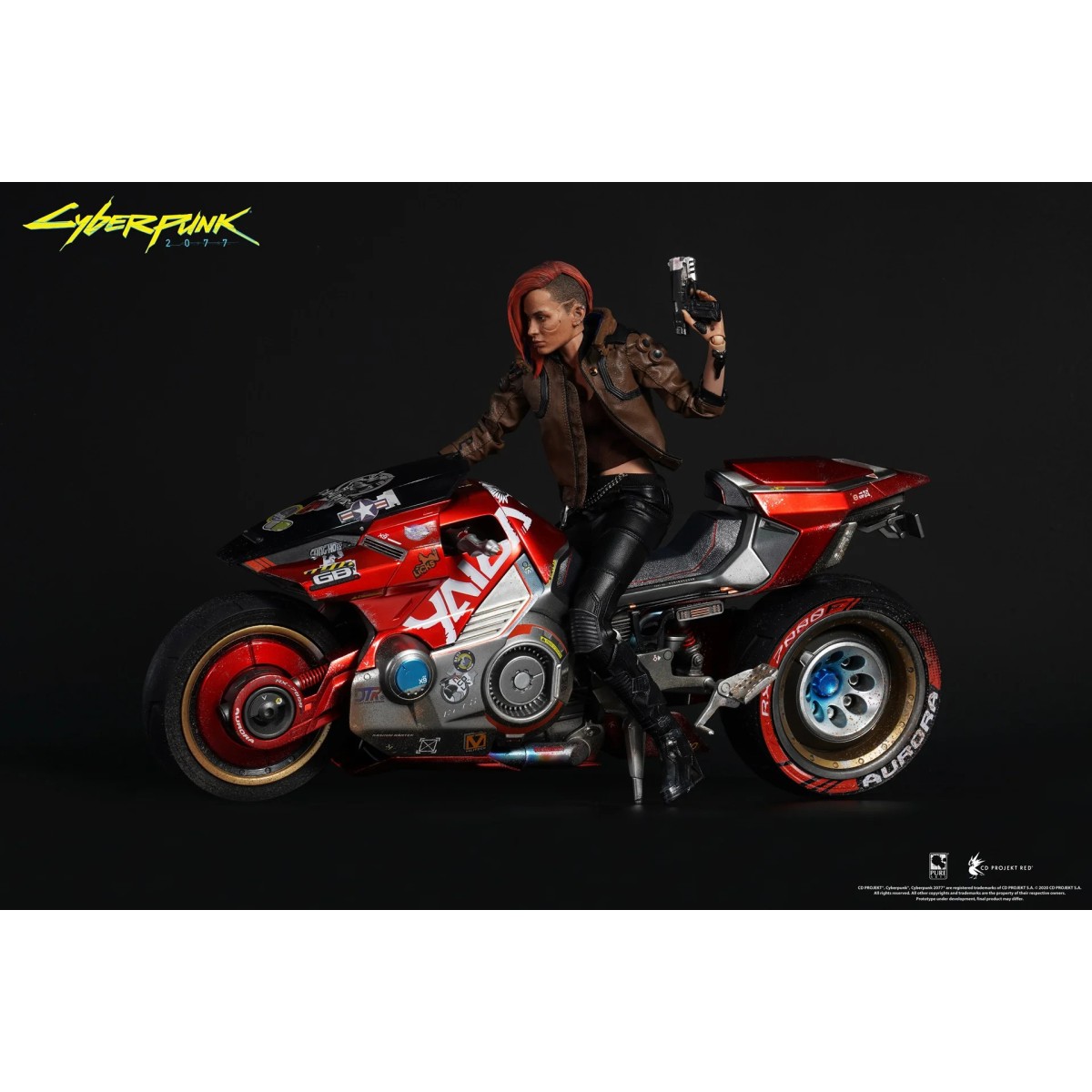 Pure Arts - V maschio, V femmina e Yaiba Kusanagi Ultimate Set 1/6 - Cyberpunk 2077