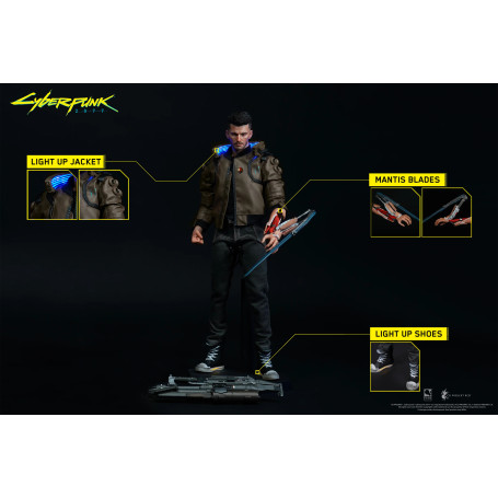 Pure Arts - V maschio, V femmina e Yaiba Kusanagi Ultimate Set 1/6 - Cyberpunk 2077