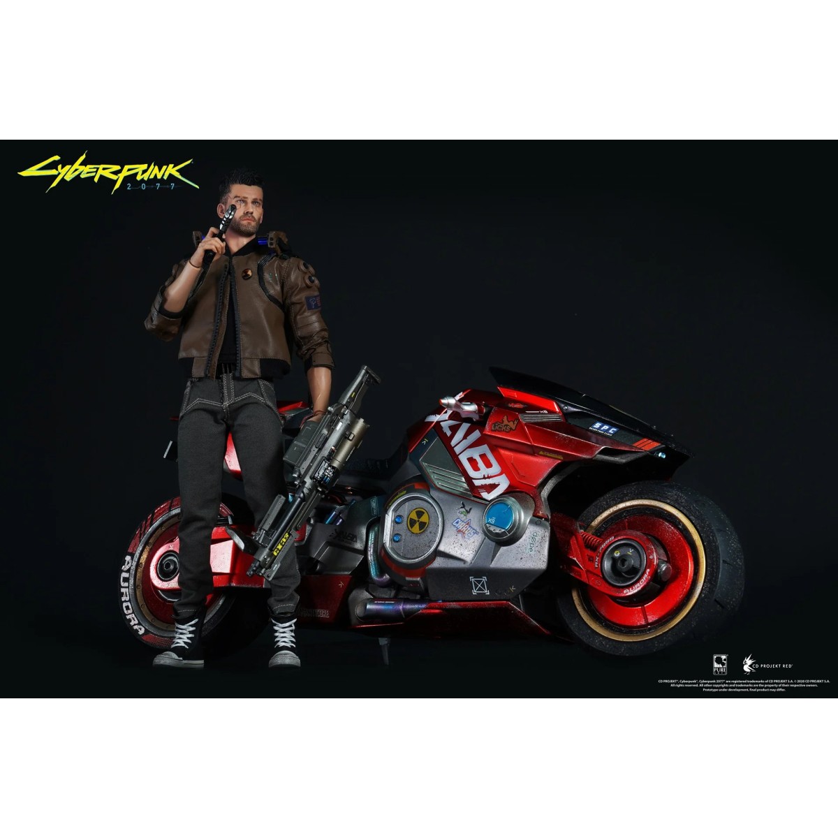 Pure Arts - V maschio, V femmina e Yaiba Kusanagi Ultimate Set 1/6 - Cyberpunk 2077