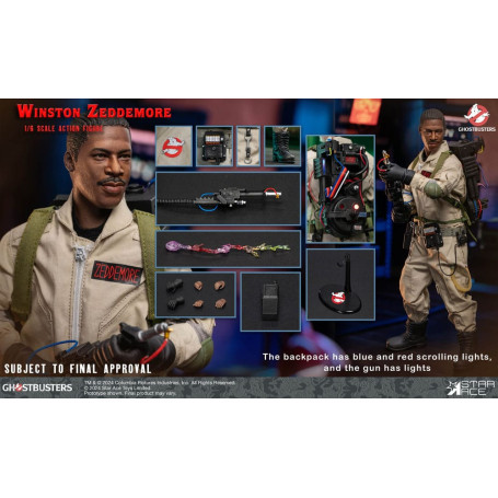 Star Ace - Winston Zeddemore 1/6 - Ghostbusters (1984)