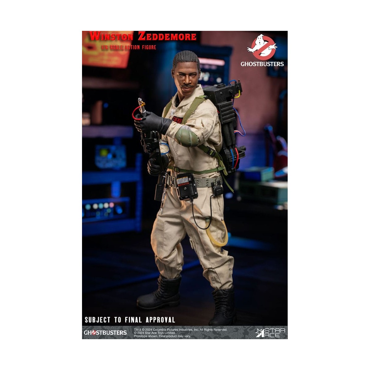 Star Ace - Winston Zeddemore 1/6 - Ghostbusters (1984)