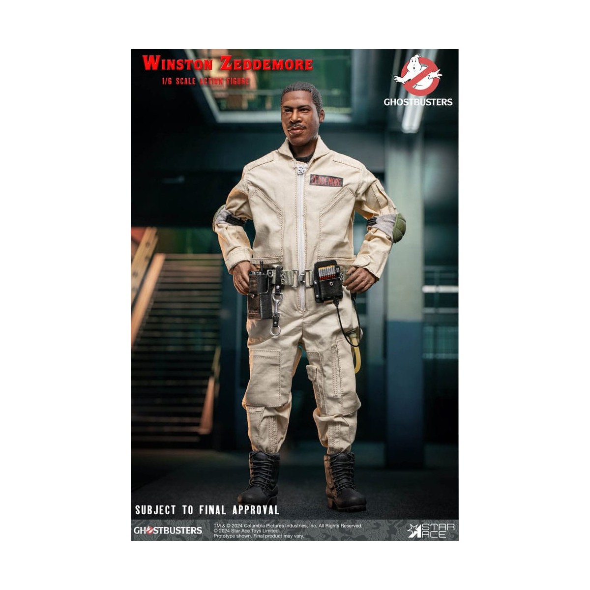 Star Ace - Winston Zeddemore 1/6 - Ghostbusters (1984)