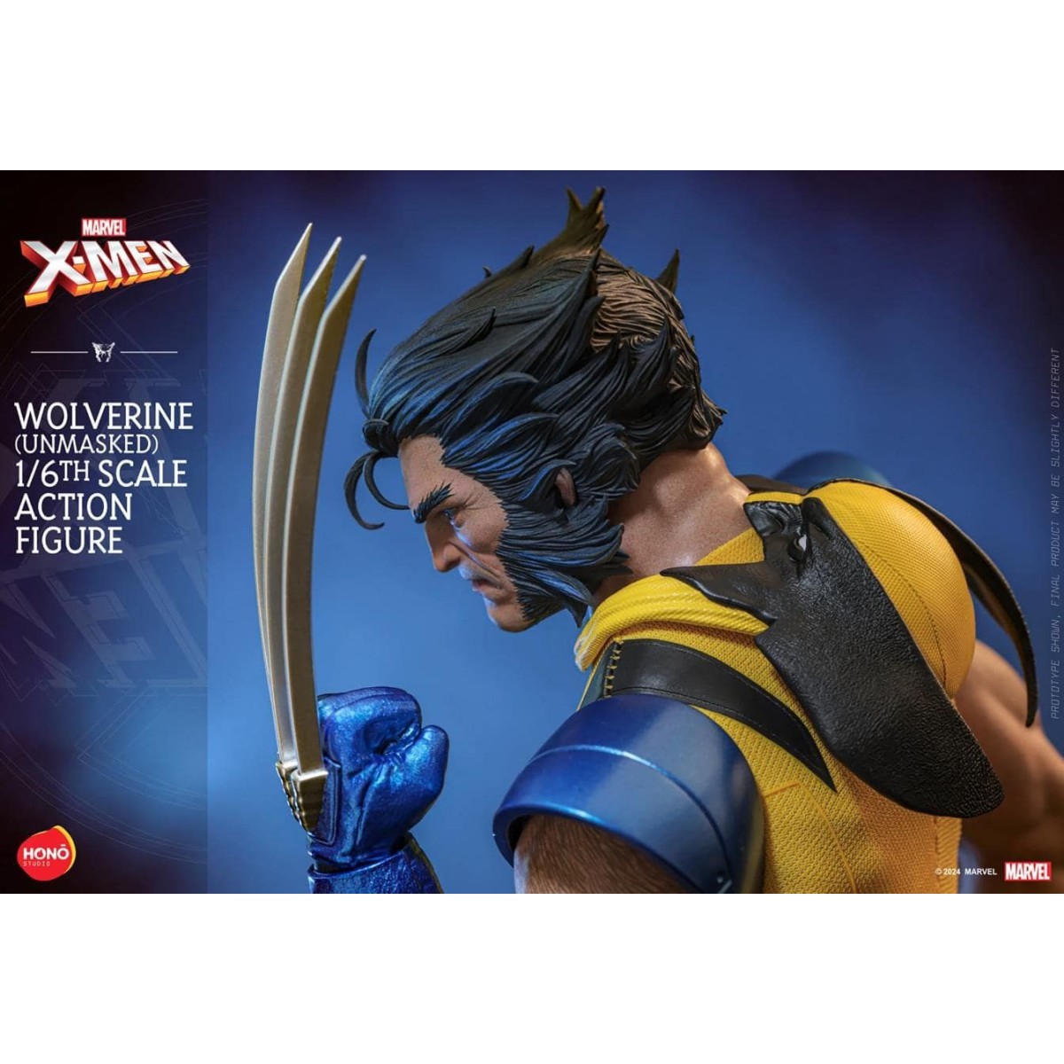Hot Toys/Hono Studio - Marvel X-Men - Wolverine Smascherato 1/6