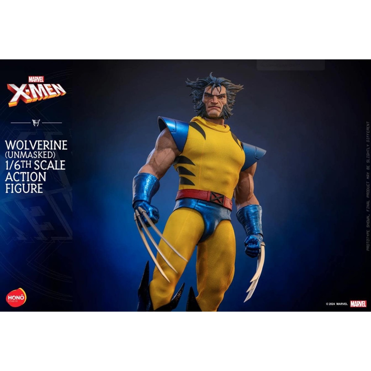 Hot Toys/Hono Studio - Marvel X-Men - Wolverine Smascherato 1/6
