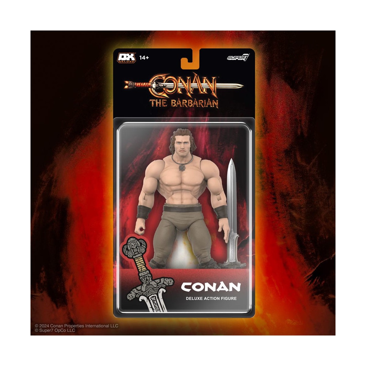 Super 7 - Conan il barbaro - Figura d'azione deluxe di Conan