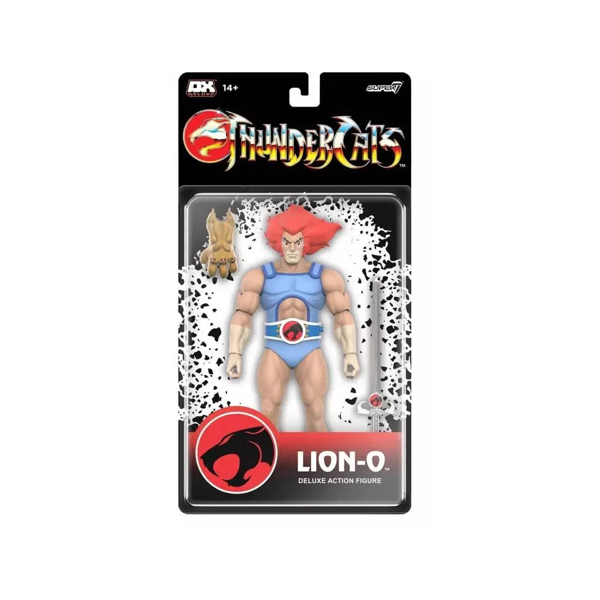 Super 7 - Thundercats - Personaggio d'azione deluxe di Lion-O