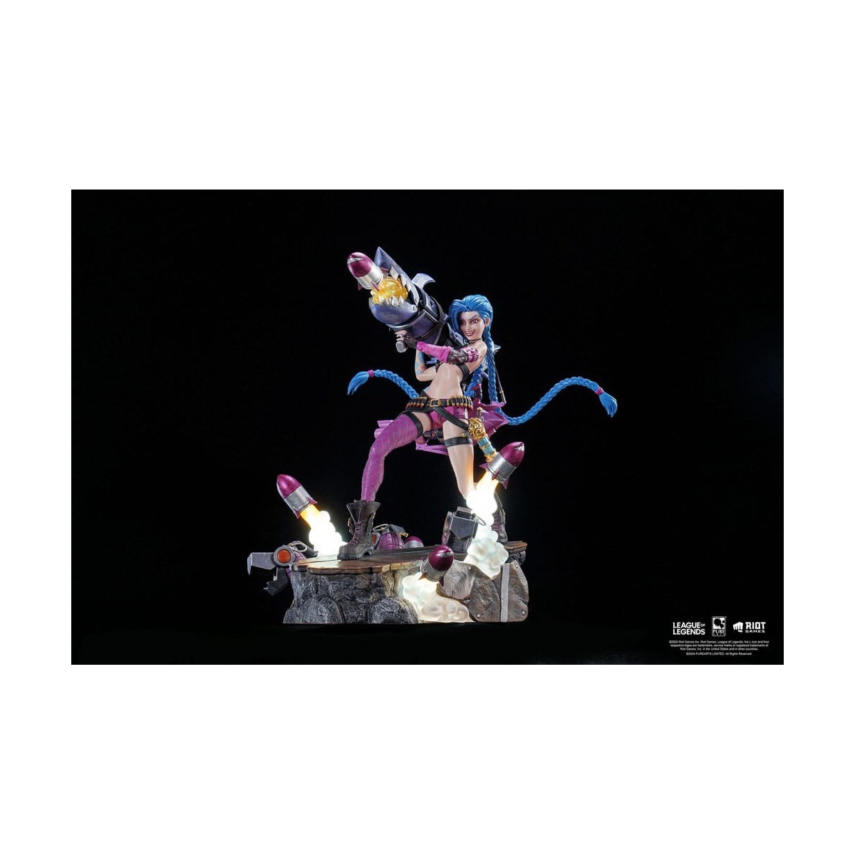 Pure Arts - Statua di League of Legends JINX in scala 1/6