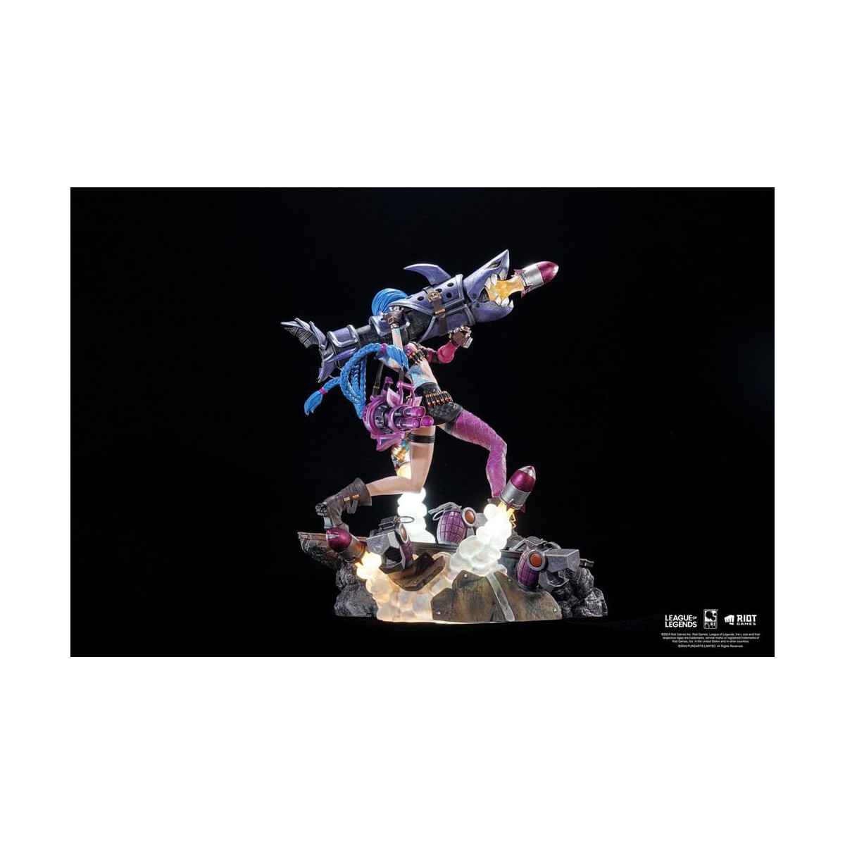 Pure Arts - Statua di League of Legends JINX in scala 1/6