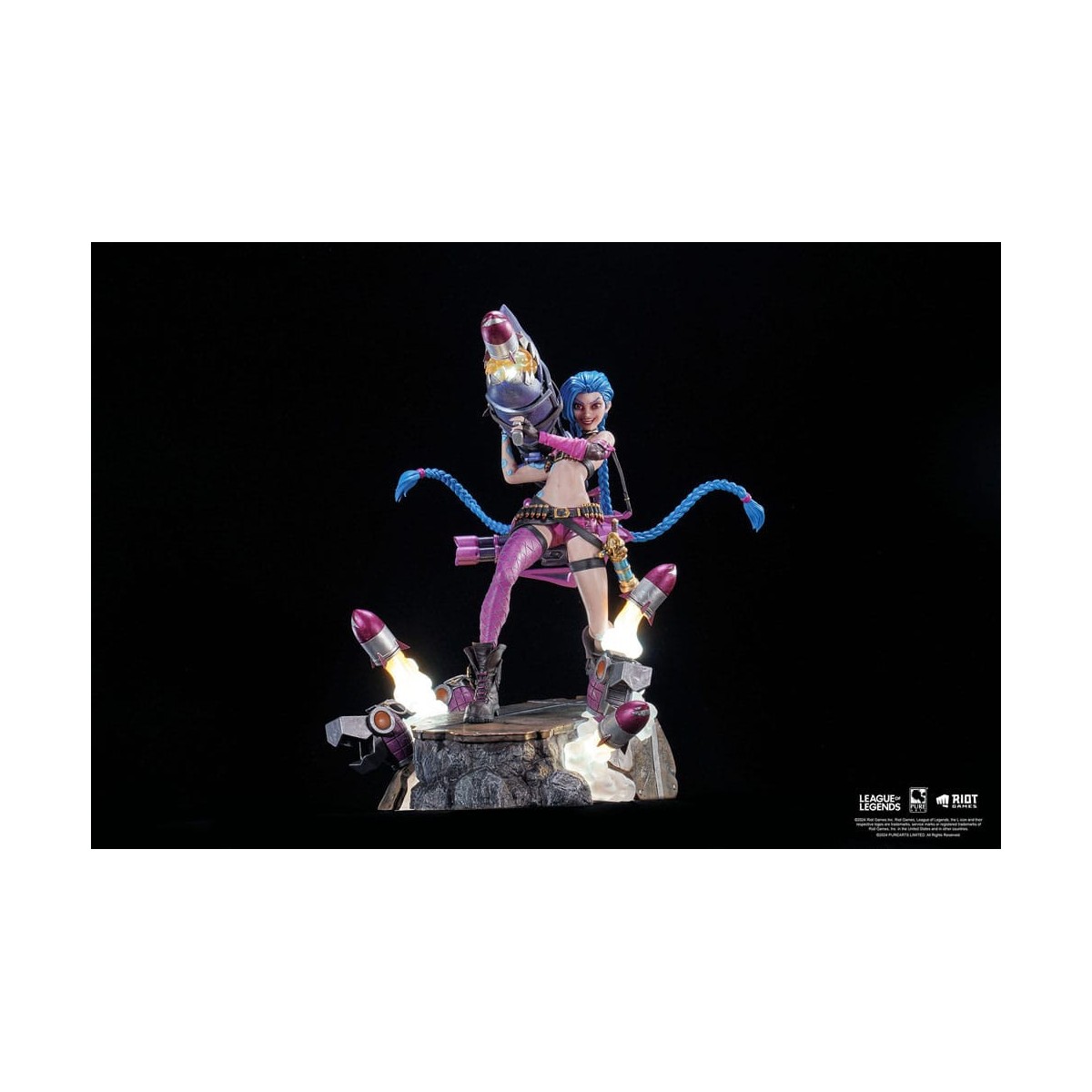 Pure Arts - Statua di League of Legends JINX in scala 1/6